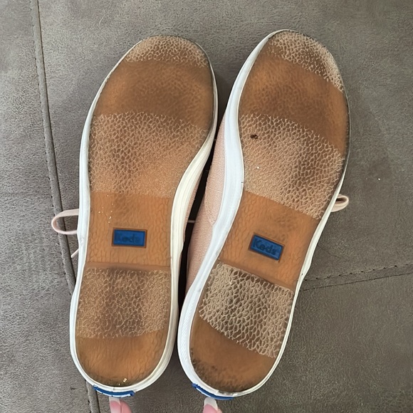 Pink Keds with gold metallic shimmer - Picture 4 of 4